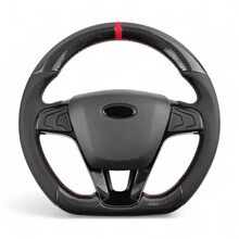 Руль 2170 карбон красный