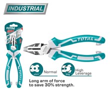 Плоскогубцы 180 мм комбинированные двухкомпонентные рукоятки