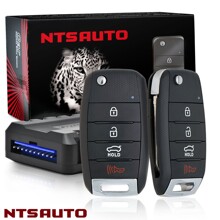 Центральный замок 162 + 2 брелока под ключи 12V, зона действия 70 метров