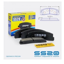 Тормозные колодки передние ваз 2121, 2131, 2123, chevi niva