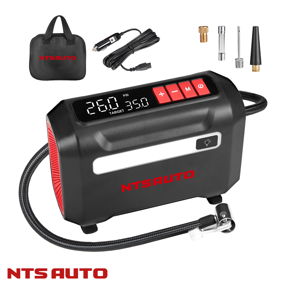 Компрессор 40 л/мин SMART R8 однопоршневой, 3 насадки в комплекте, 120 W, 12 V Компрессор 40 л/мин SMART R8 однопоршневой, 3 насадки в комплекте, 120 W, 12 V