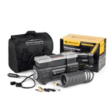 Компрессор 60 л/мин Light са-620 mercury двухпоршневой с фонарем, 300 Вт, 3 метра длина кабеля