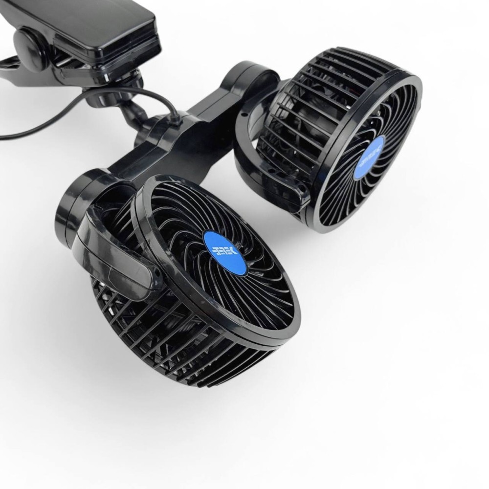 Вентилятор 4 12v, 6 Вт T-605 уровень шума: 50 дб (прищепка) двойной Вентилятор 4 12v, 6 Вт T-605 уровень шума: 50 дб (прищепка) двойной