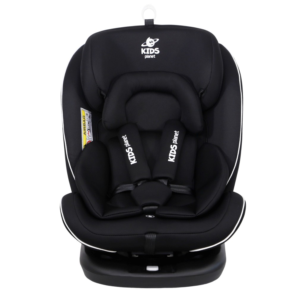 Автокресло ZLATEK Kids Planet, Starship Isofix 0-36 кг, 0-12 лет цвет антрацит Автокресло ZLATEK Kids Planet, Starship Isofix 0-36 кг, 0-12 лет цвет антрацит