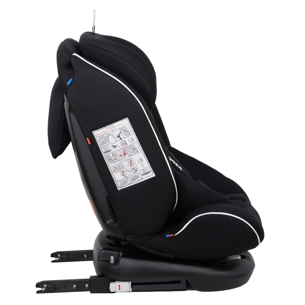 Автокресло ZLATEK Kids Planet, Starship Isofix 0-36 кг, 0-12 лет цвет антрацит Автокресло ZLATEK Kids Planet, Starship Isofix 0-36 кг, 0-12 лет цвет антрацит