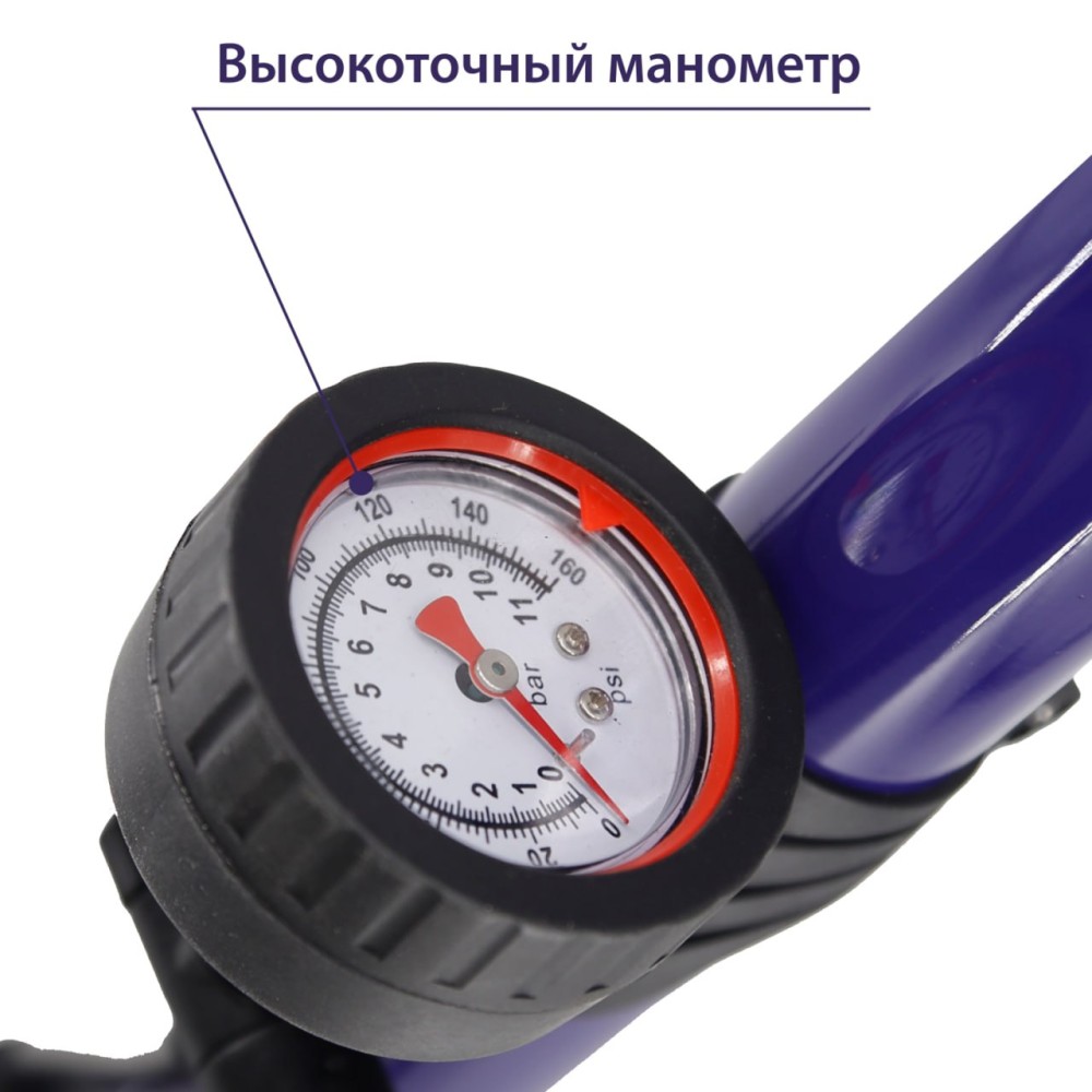 Насос ручной GY-H1C с манометром Насос ручной GY-H1C с манометром