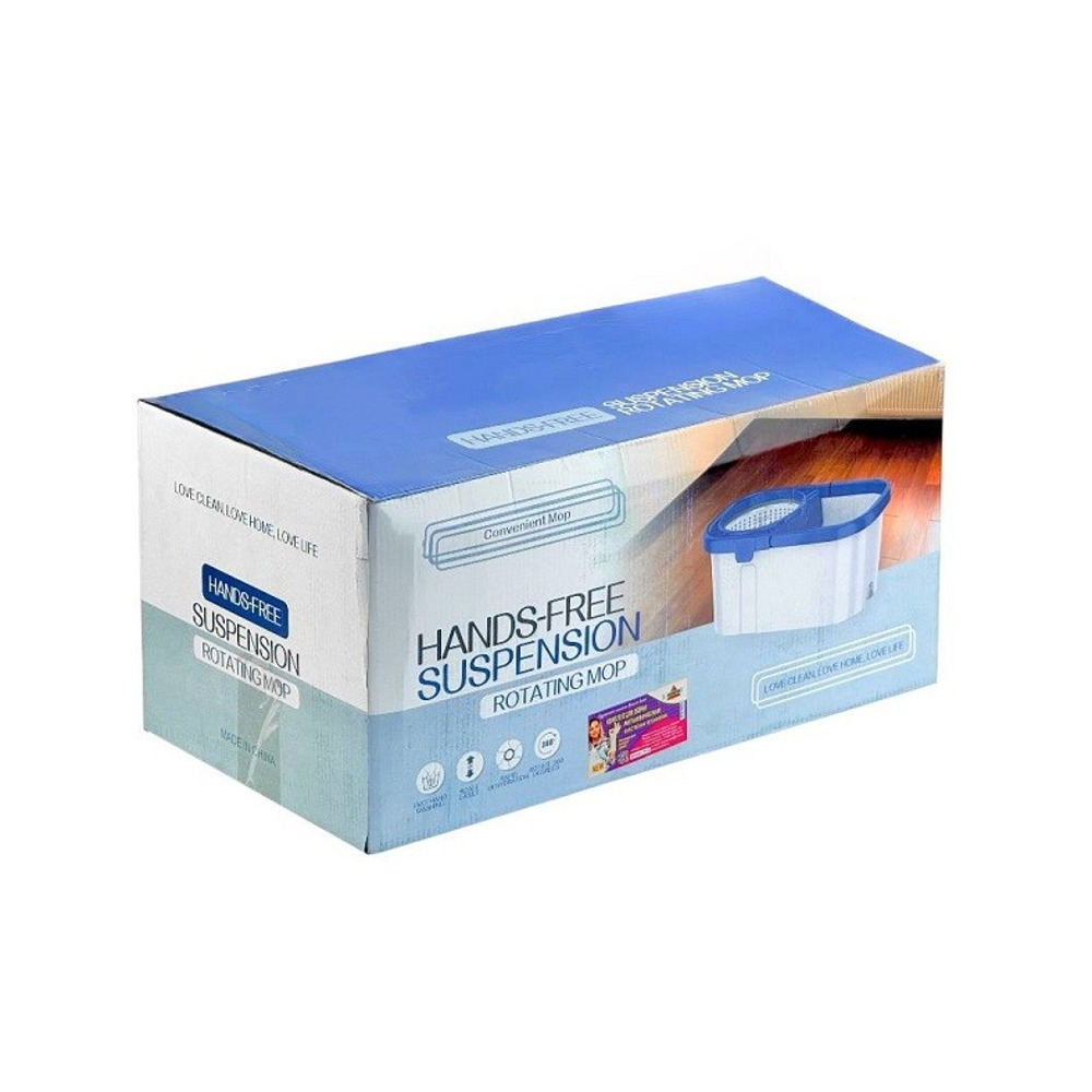 Ведро для мытья пола пластмассовое с металлическим отжимом + швабра + 2 насадки Ведро для мытья пола пластмассовое с металлическим отжимом + швабра + 2 насадки