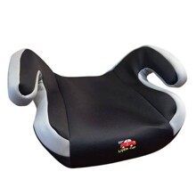 Бустер little car 515, 22-36 кг, 6-12 лет, цвет серый