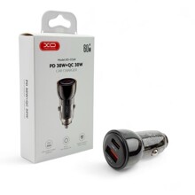 Телефонное азу 1 usb/type-c, 60вт, QC + PD + кабель Type-C цвет синий