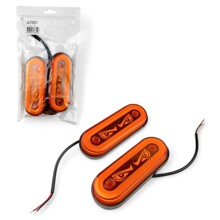 Фонарь габаритный светодиодный G7051, 12-24V (2шт)