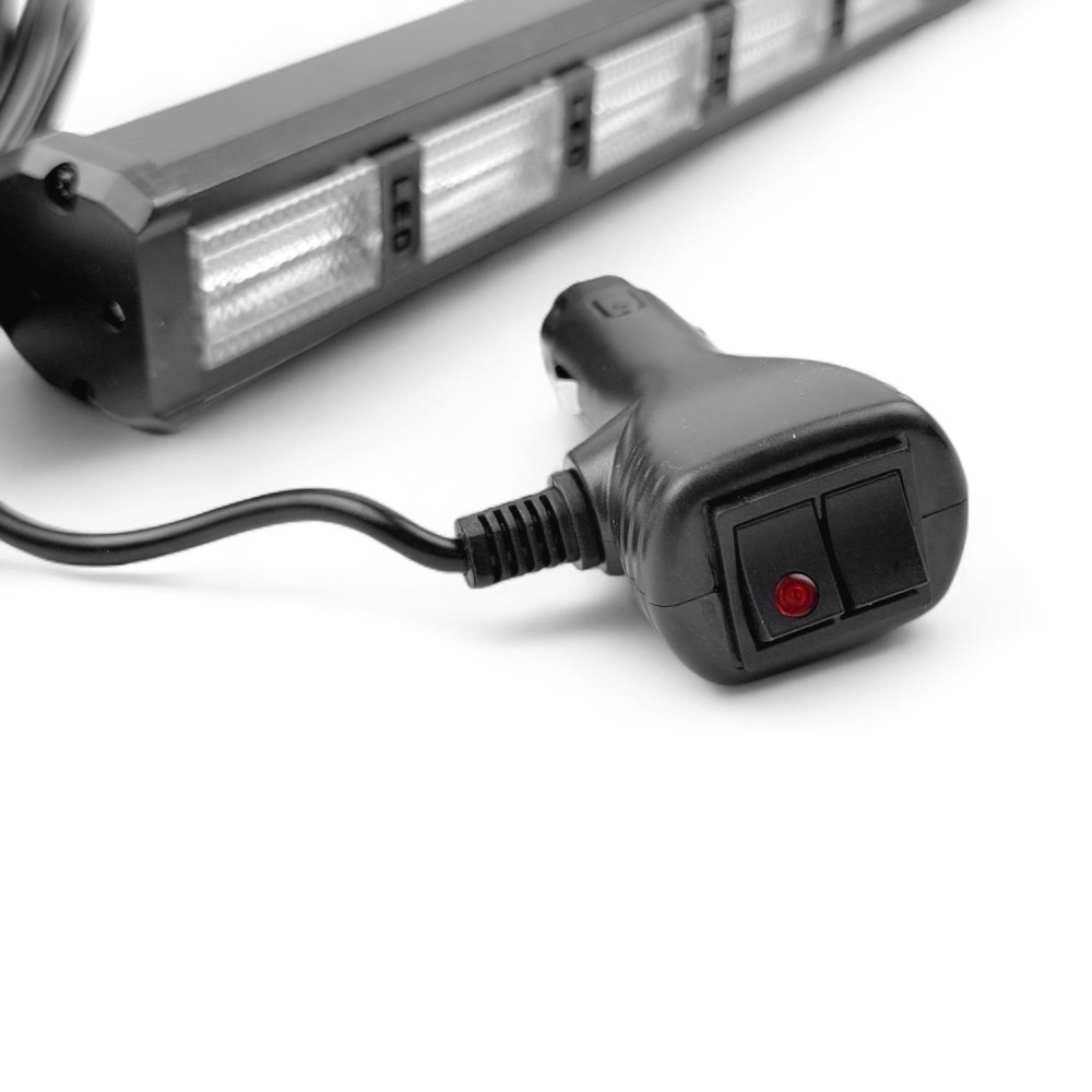 Стробоскоп Красный/синий 44*3,8*4 см 12-24V (1шт) Стробоскоп Красный/синий 44*3,8*4 см 12-24V (1шт)