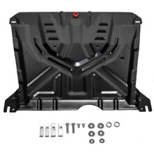 Защита картера + крепеж для Chevrolet Lacetti 2004-2013, V-1.4, 1.6, 1.8