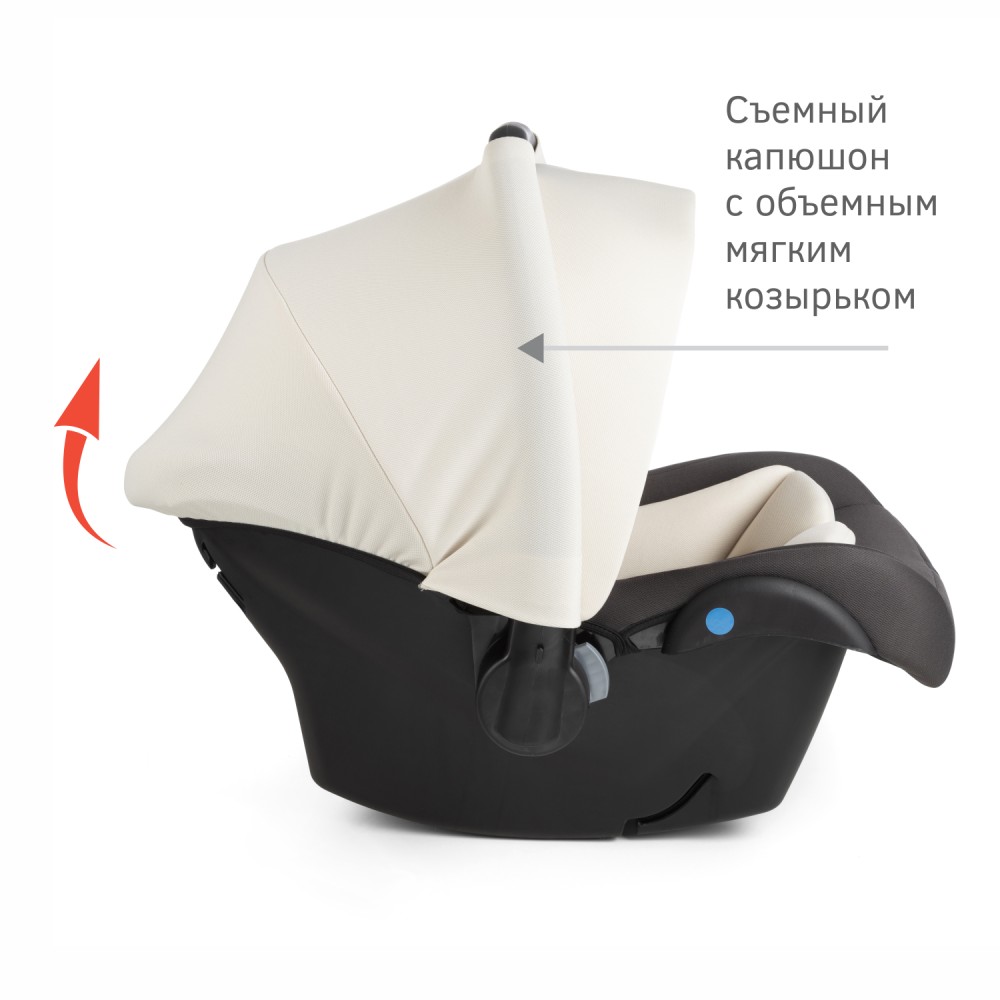 Автокресло люлька kres3719 (0-13 кг) серия дафни, цвет черный Автокресло люлька kres3719 (0-13 кг) серия дафни, цвет черный