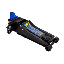 Домкрат гидравлический подкатной 3 т 87-450 мм, в коробке для монтажа, двухпоршневой