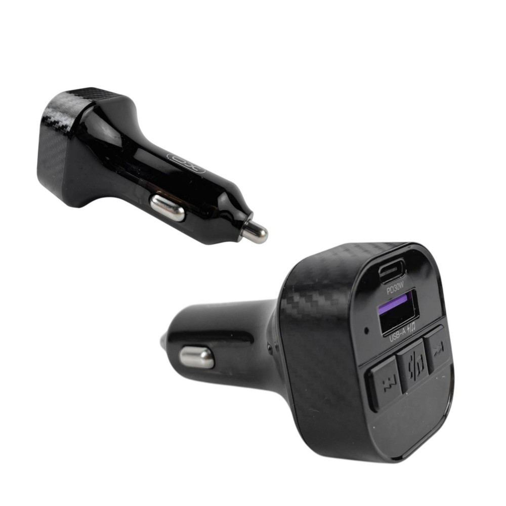 FM-Модулятор Bluetooth MP3 Bluetooth MP3 A + кабель Type-C, FM-BCC17, цвет черный FM-Модулятор Bluetooth MP3 Bluetooth MP3 A + кабель Type-C, FM-BCC17, цвет черный