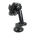 Телефонный держатель с беспроводной зарядкой 15W, на присоске цвет черный Телефонный держатель с беспроводной зарядкой 15W, на присоске цвет черный