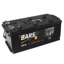 Аккумулятор BARS Silver 6ст-210 болт литой рос