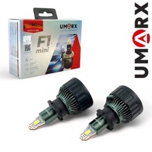 Светодиодные лампы H3 F1 mini 6000K 6000Lm 35W 9-24V