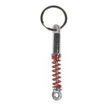 Брелок Амортизатор металл, цвет красный