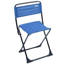 Стул турист. складной со спинкой, размер 30*30*37, цвет джинс