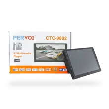 Магнитола двухдиновая CTC-9802 (Android, 2G+32Gb, MyLatso сенсорный экран 9, Mirror Link, FM радио, USB, Bluetooth, GPS)