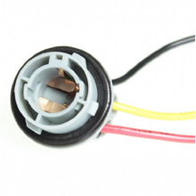 Патрон для лампы S25 (1157. P21/5W BAY15d) с медным проводом 140ммх0,75мм