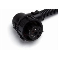 Колодка байонет (к задним фонарям) угловая с шестью проводами