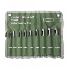 Набор просечек 9 пред.(3,4,5,6,7,8,9,10,12 мм)