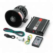 Спецсигнал AS7200 с пультом и колоколом 800 Вт, цвет черный, 1 колокол