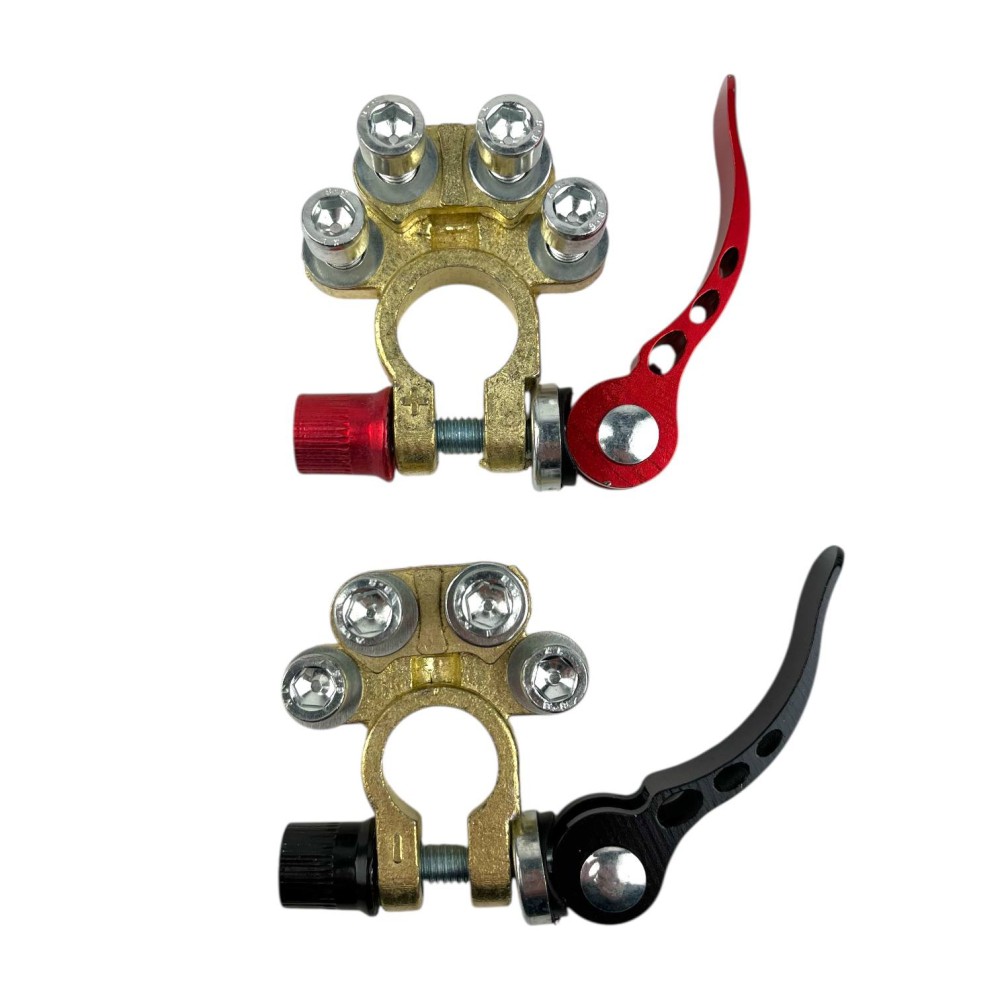 Клемма акб 2шт. в блистере устойчивые к окислению Клемма акб 2шт. в блистере устойчивые к окислению