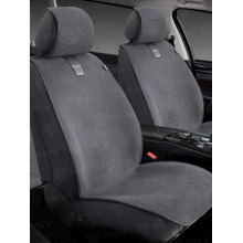 Накидки на передние сиденья FRONT RIS 2, материал лен, цвет серый