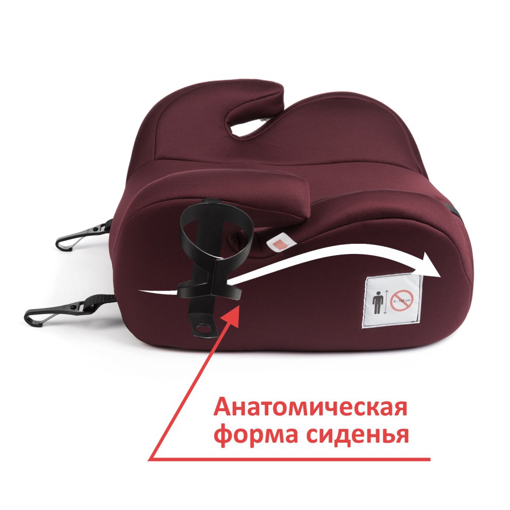 Бустер kids planet pallas fix люкс, цвет бордо Бустер kids planet pallas fix люкс, цвет бордо