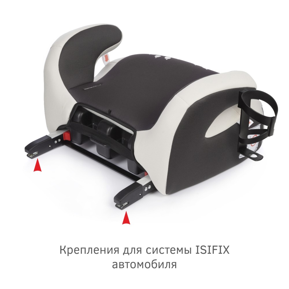 Бустер siger fix люкс енот, цвет серо-бежевый Бустер siger fix люкс енот, цвет серо-бежевый