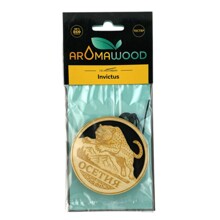 Ароматизатор подвесной деревянный гравюра барс