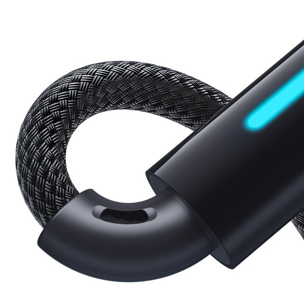 Телефонный кабель usb-a - lightning 12w 2.4a длина 1 метр, LED-подстветка, быстрая зарядка, цвет черный Телефонный кабель usb-a - lightning 12w 2.4a длина 1 метр, LED-подстветка, быстрая зарядка, цвет черный