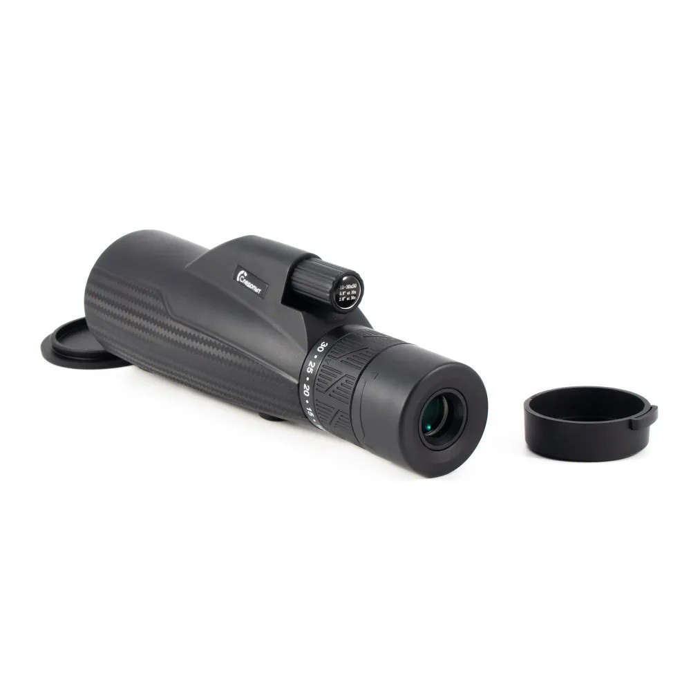 Монокуляр 10-30*50, черный, 240*78*66 мм, 540 гр., в чехле Монокуляр 10-30*50, черный, 240*78*66 мм, 540 гр., в чехле