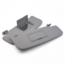 Набор козырьков солнцезащитных 1118(2190)-8204010/11-02, материал пластик, цвет серый, 2 зеркала (2шт)