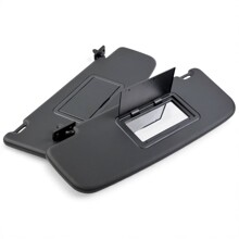 Набор козырьков солнцезащитных 1118(2190)-8204010/11-02, материал пластик, цвет черный, 2 зеркала (2шт)