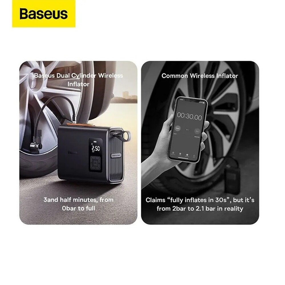 Компрессор 30 л/мин с аккумулятором 12в 90вт CZK-DC03 Вход Type-C: 5в 3а, 9в 1,5а, емкость аккумулятора: 6000 мАч/22,2 Втч, максимальное давление: 10 атм (кг/см2) Компрессор 30 л/мин с аккумулятором 12в 90вт CZK-DC03 Вход Type-C: 5в 3а, 9в 1,5а, емкость аккумулятора: 6000 мАч/22,2 Втч, максимальное давление: 10 атм (кг/см2)