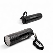 Фонарь Облик 1056 9- LED металлический, цвет черный