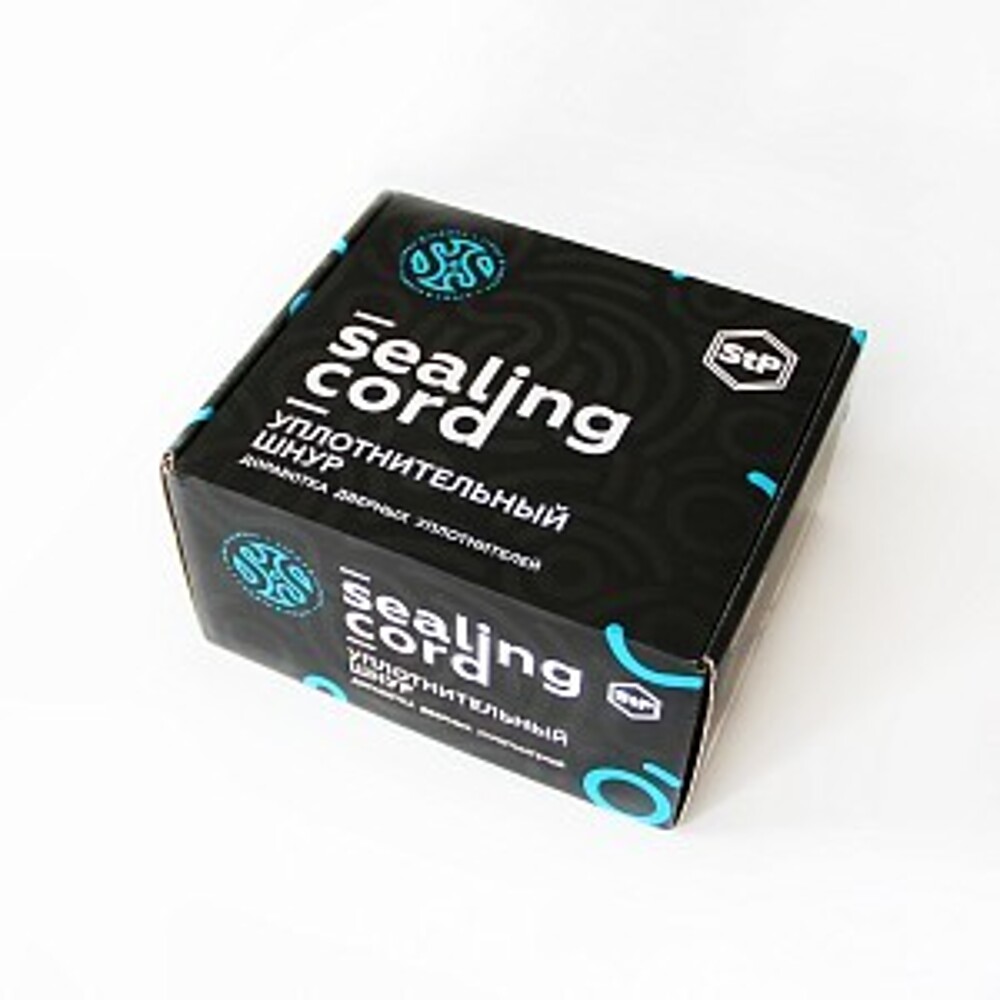 Уплотнительный шнур Sealing cord диаметром 8 мм для дверей и багажника автомобиля по 50 метров Уплотнительный шнур Sealing cord диаметром 8 мм для дверей и багажника автомобиля по 50 метров