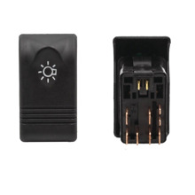 Переключатель клавишный на ваз 2110-2112 главного света