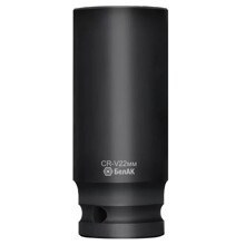 Головка 6-ти гранная 1/2*22мм удлиненная crv