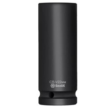 Головка 6-ти гранная 1/2*22мм удлиненная crv (тонкостенная)