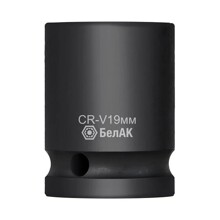 Головка ударная 6ти гранная 1/2 19 мм CRV