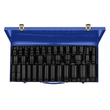 Набор ударных головок 1/2, 35 предметов, CRMO