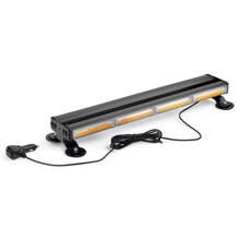 Маяк сигнальный светодиодный односторонний желтый 60см 12-24V