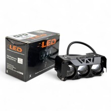 Противотуманная фара светодиодная Белый/желтый/дальний/ближний 12-24V