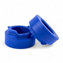 Прокладка изолирующая ваз-2110-2912652р пружины задней подвески TPU усиленная, цвет синий полиуретаншт.