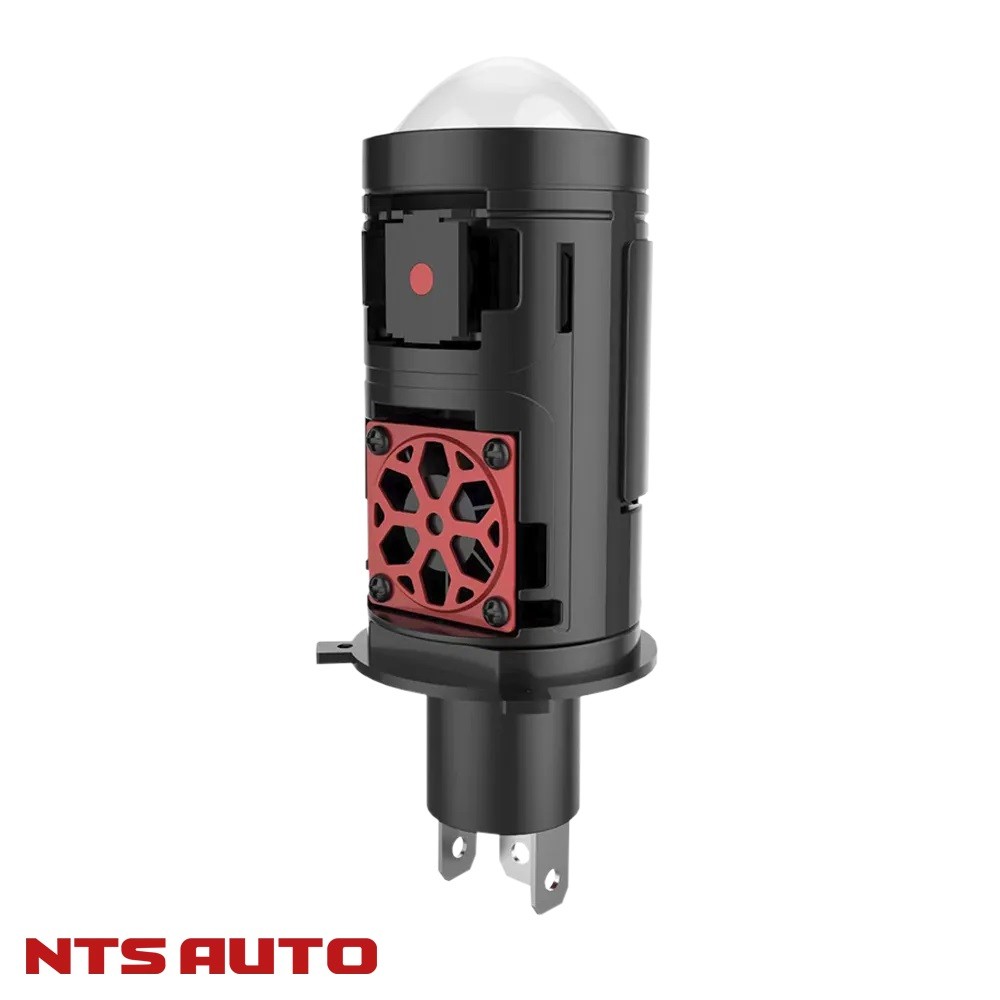 Светодиодные лампы H4 M02P 4300K 4000Lm линза 100w 9-16v Светодиодные лампы H4 M02P 4300K 4000Lm линза 100w 9-16v